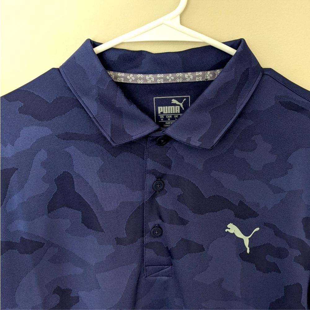 Puma Men’s Medium Camo Polo